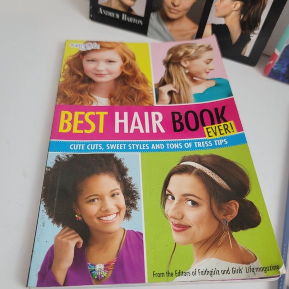 Lot of 4 Hair Styling Hairstylist Salon Photography Inspiration Books - Picture 2 of 6